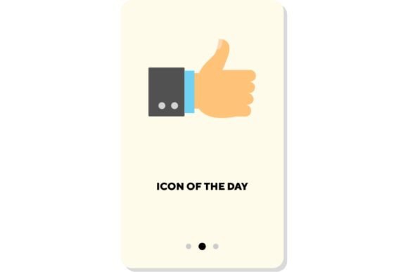 Popular Hand Gestures Flat Icon. Communi: Beyond the Typeface