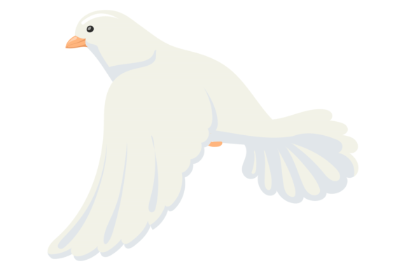 White Cartoon Pigeon with W: A Fresh Take on Modern Typography