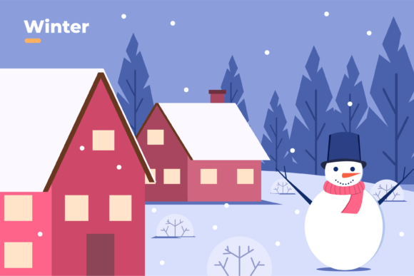Winter Landscape in Country Home: A Designer's Guide to Cozy Visuals
